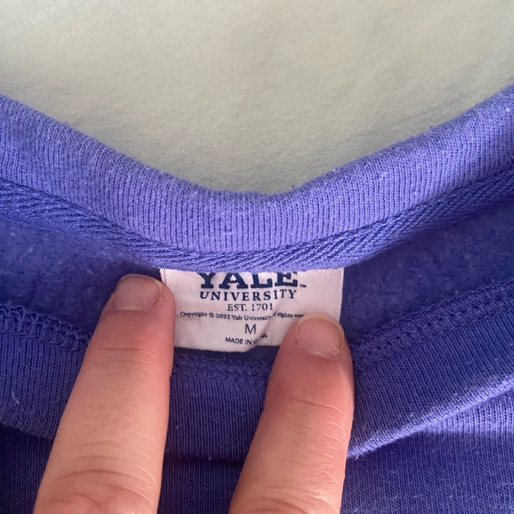 Yale University Blue Sweatshirt